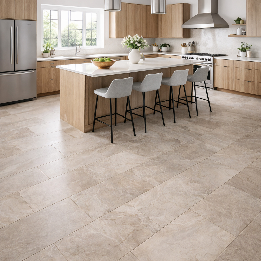 Large-Format Planks and Tiles