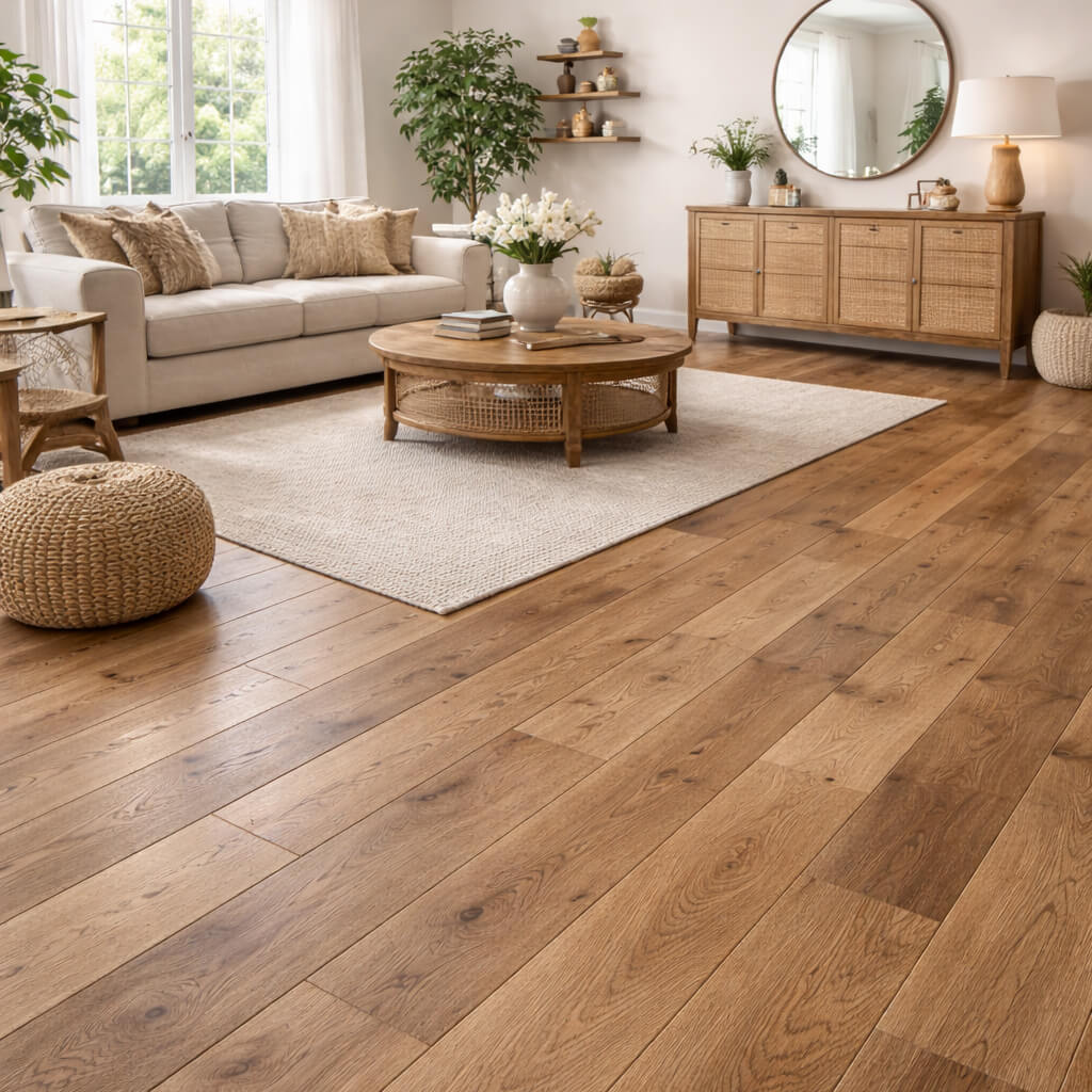 Warm Wood Tones & Natural Textures