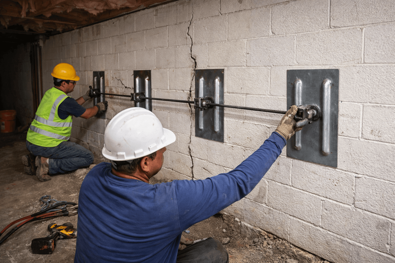 Foundation Wall Repair