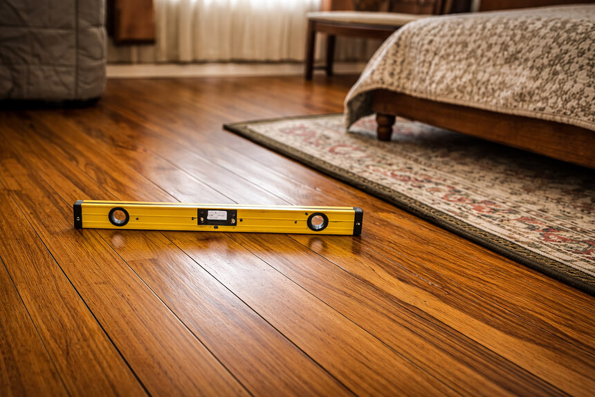 Uneven or Sloping Floors