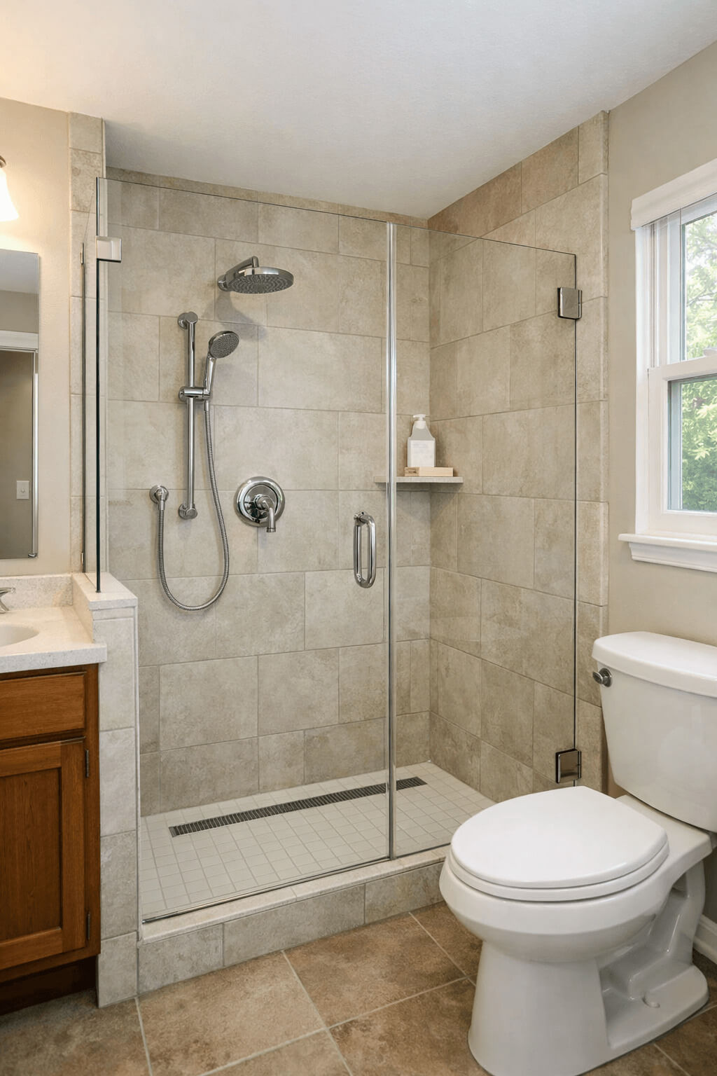 Standard Tub-to-Shower Conversion