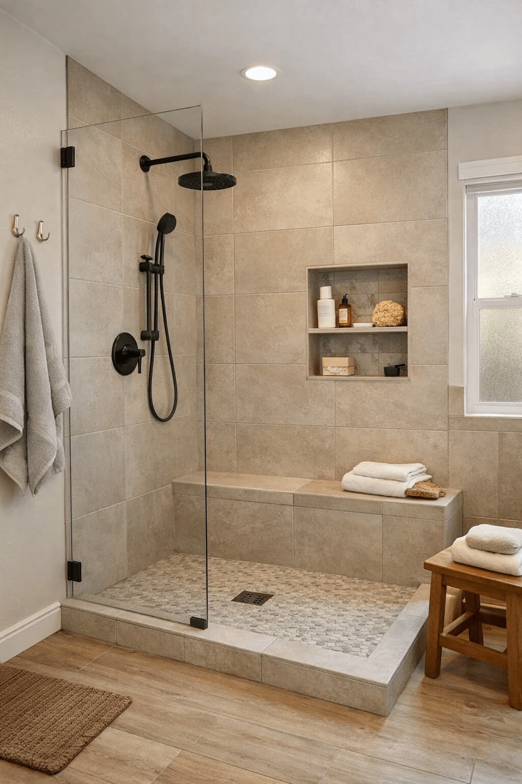 Spa-Like Open Shower Designs