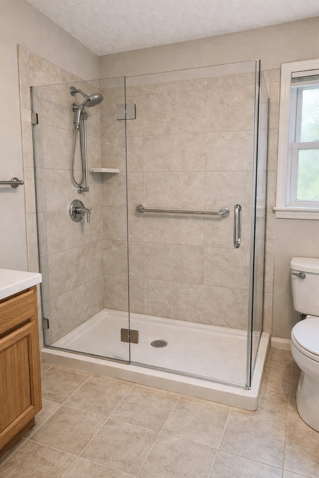 Tub to Shower Conversion